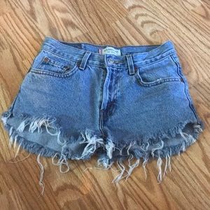 Vintage Levi 550 Denim Shorts